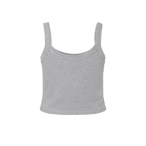 Bella + Canvas Ladies' Micro Ribbed Scoop Tank